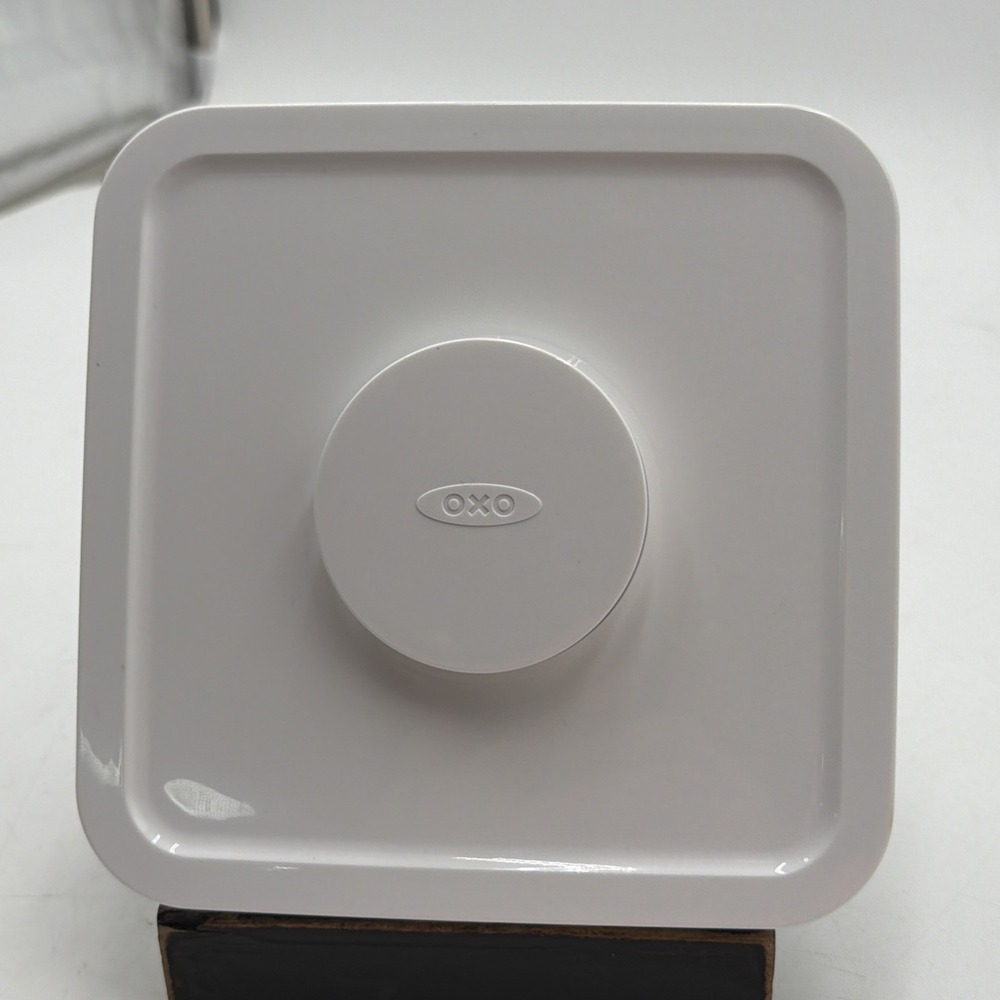 OXO POP Container Replacement Square Lid With Round Push Button 6"x6"
